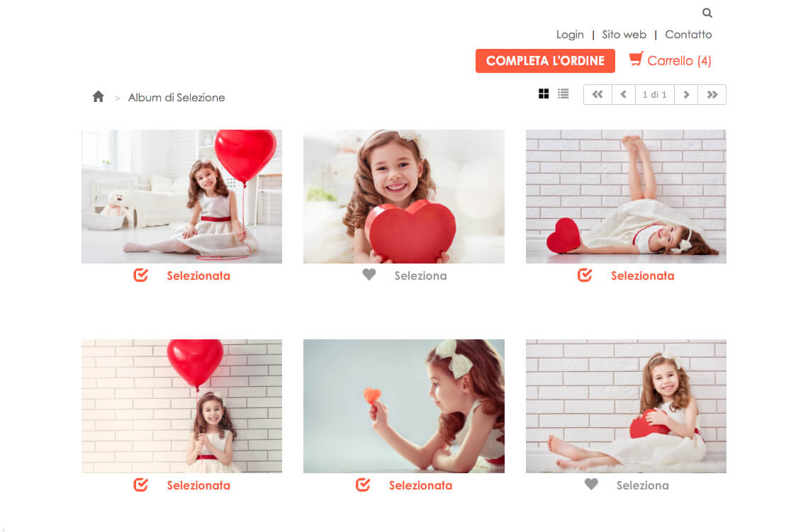 Selezione privata di fotografie