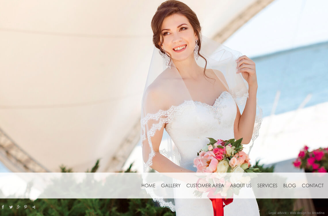 Create a photography website