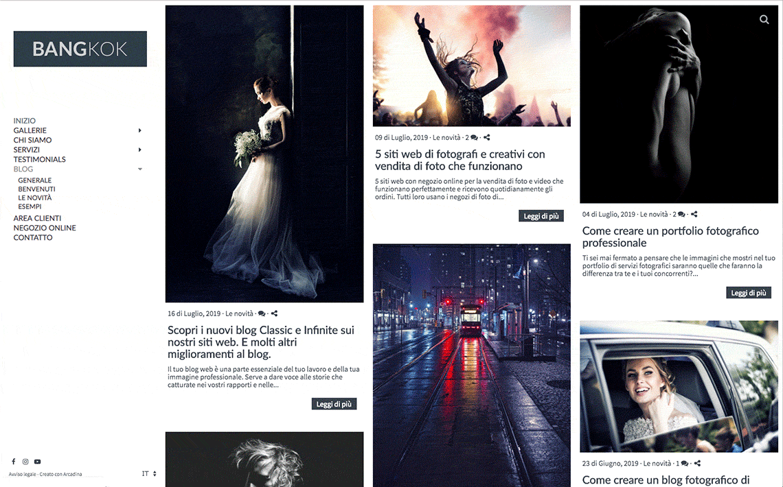 Blog per i fotografi