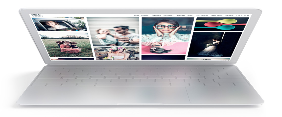 Webs para Fotógrafos y Creativos en todos los dispositivos