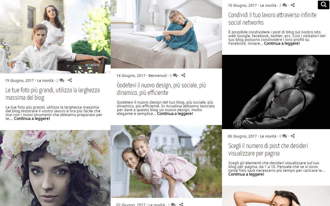 Blog per i fotografi Blog per i fotografi