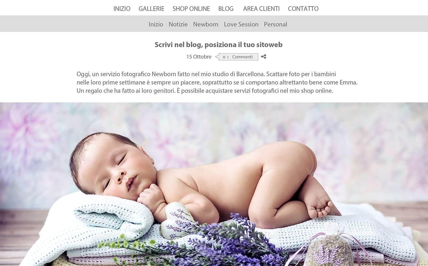 Blog per i fotografi