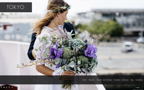 Photographer Website - Theme tokyo